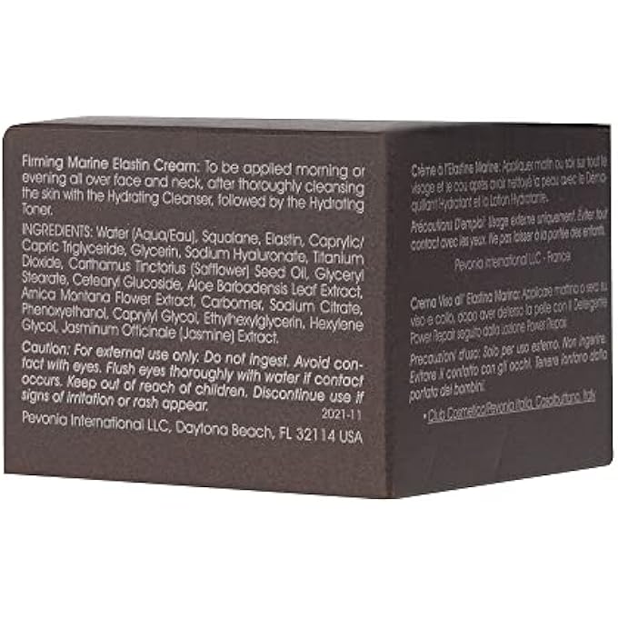 Pevonia POWER REPAIR AGE CORRECTION FIRMING MARINE ELASTIN CREAM - ANTI AGING FACE CREAM SKIN SERUM - WRINKLE CREAM FOR FACE - DEEP MICRO PORES REFINE FACIAL CREAM - 1.7 OZ CONTAINER - Image 2